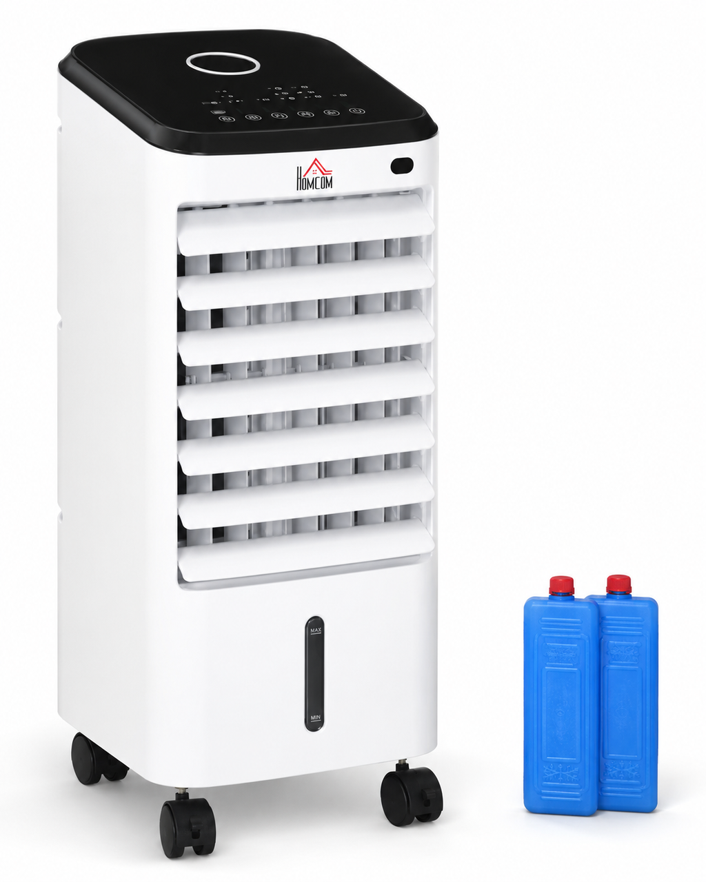 Climatiseur de Chambre Breezio XL - 3-en-1 Ventilateur, Refroidisseur, Humidificateur - Réservoir 3,5L, Télécommande, Minuterie 12h, Oscillation 60°